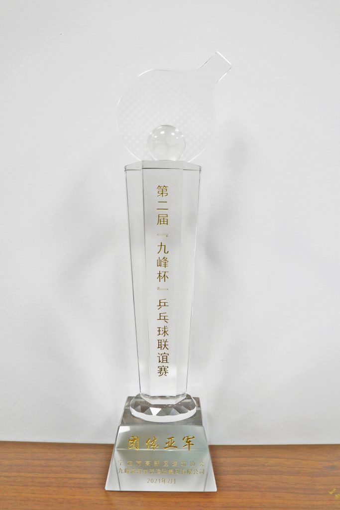 公司荣获高新区建协“九峰杯”乒乓球联谊赛团体亚军